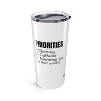 🧾 I Could Be Charting Right Now – 20oz Nurse Tumbler