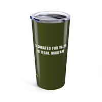 💩 Code Brown Survivor | 20oz Fecal Warfare Tumbler