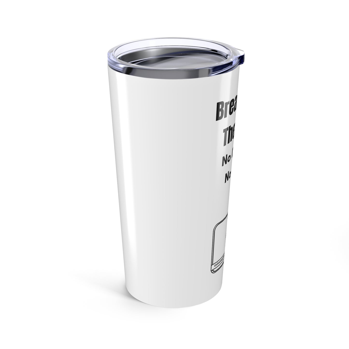 Funny Nurse Tumbler – “Break Room Therapist. No Degree. No Filter.” 20oz Stainless Steel Cup