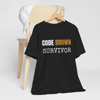 π© Code Brown Survivor | Nurse Fecal Warfare Tee
