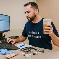 🚽 Patients: 5. Pee Breaks: 0 | Nurse Shift Tee