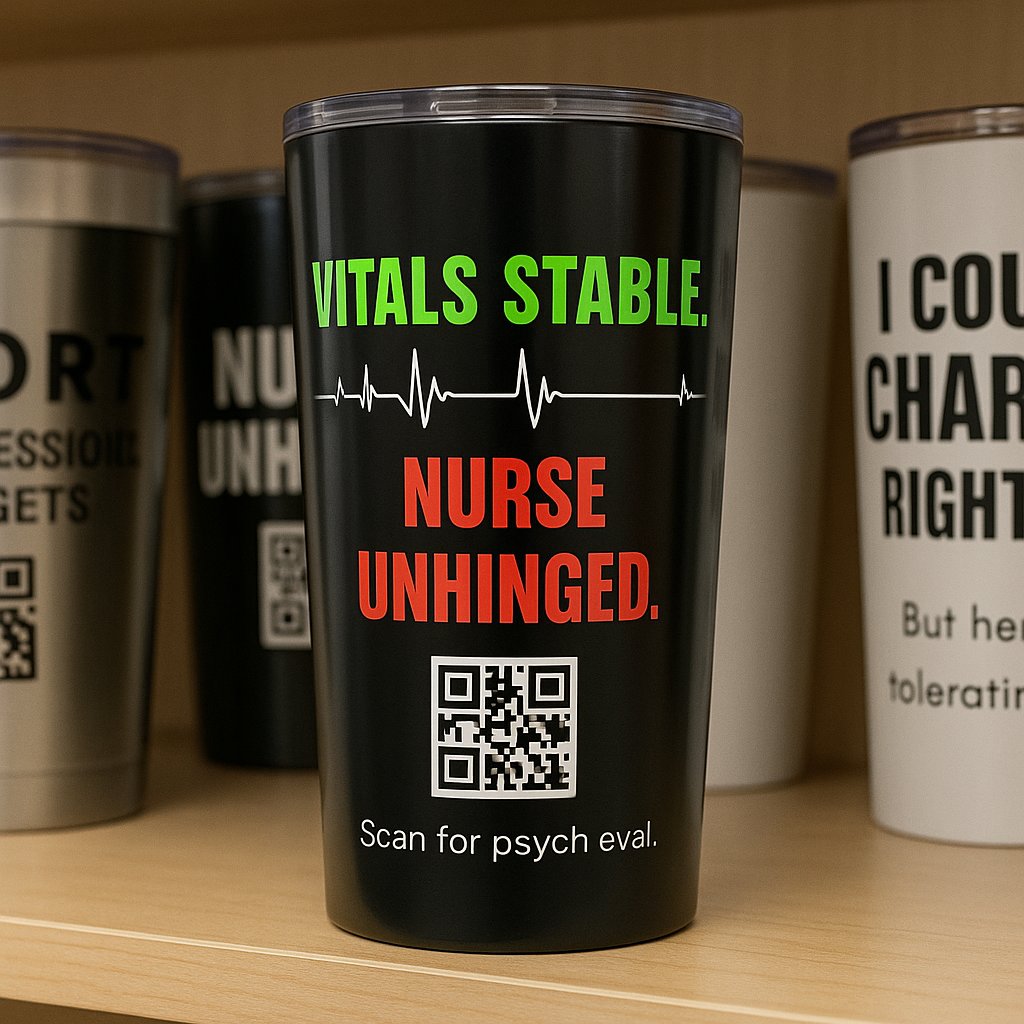 Nurse Fuel Station – Caffeine, Chaos, and Coping