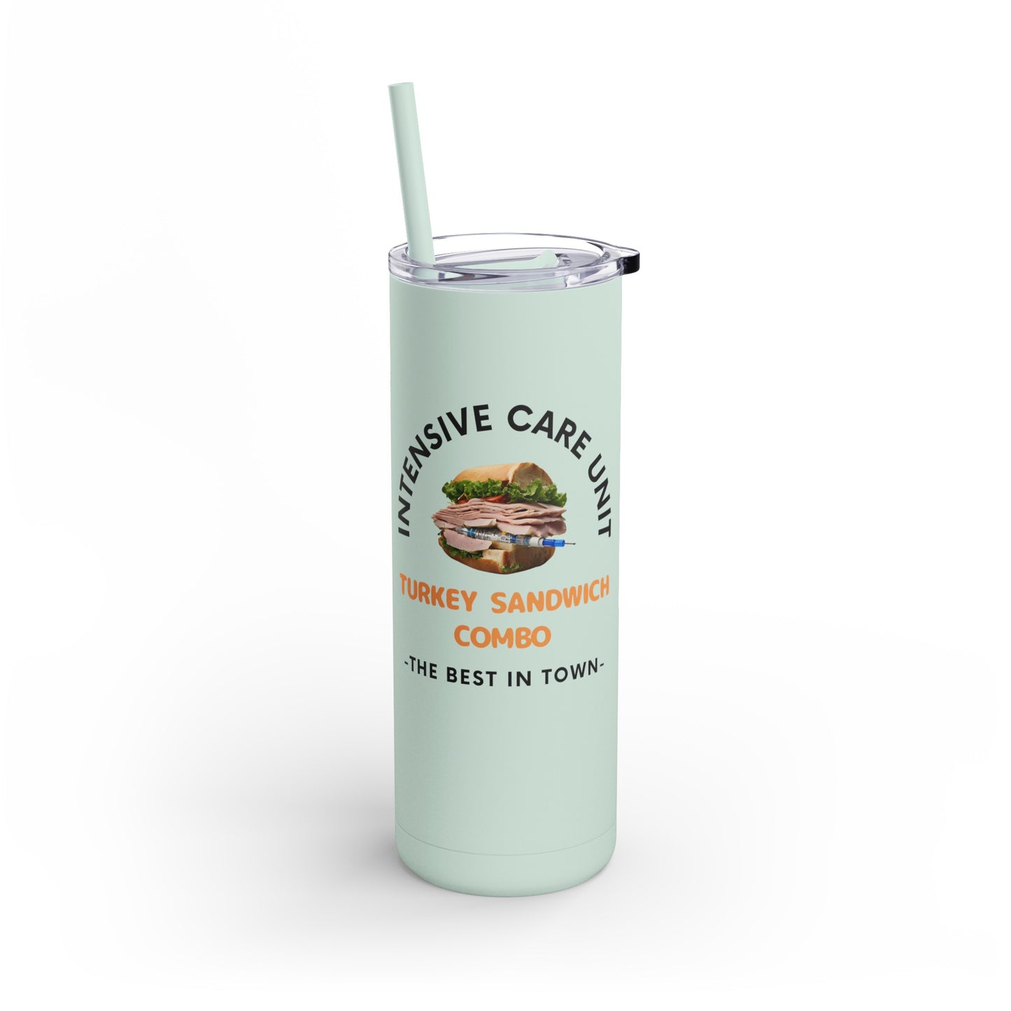 ICU's Finest Turkey Combo" Tumbler - Gifts for Nurses