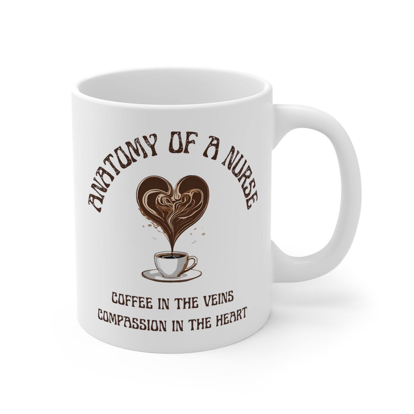 Anatomy of a Nurse Mug 11oz