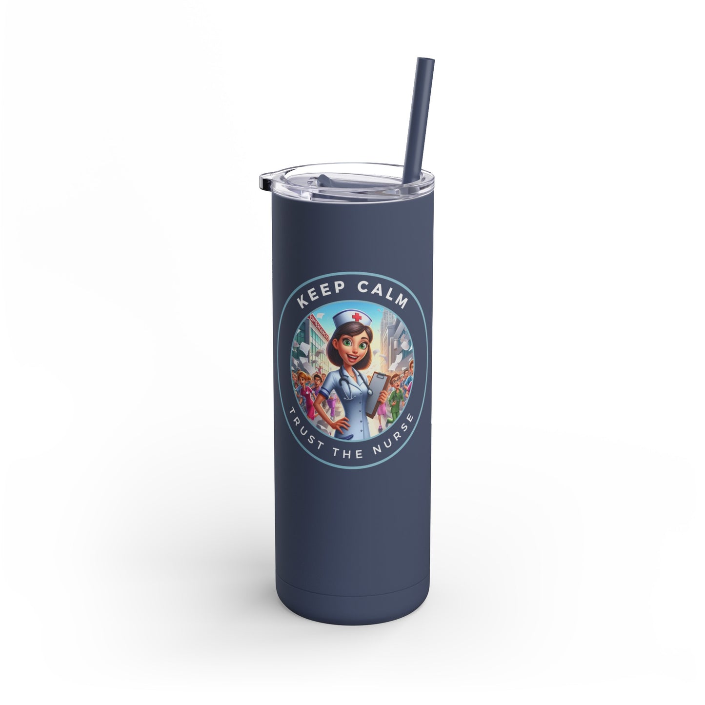 👩‍⚕️ “Keep Calm and Trust the Nurse” 20 oz Tumbler 👩‍⚕️