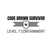 Code Brown Survivor 💩 LVL 7 Containment Sticker