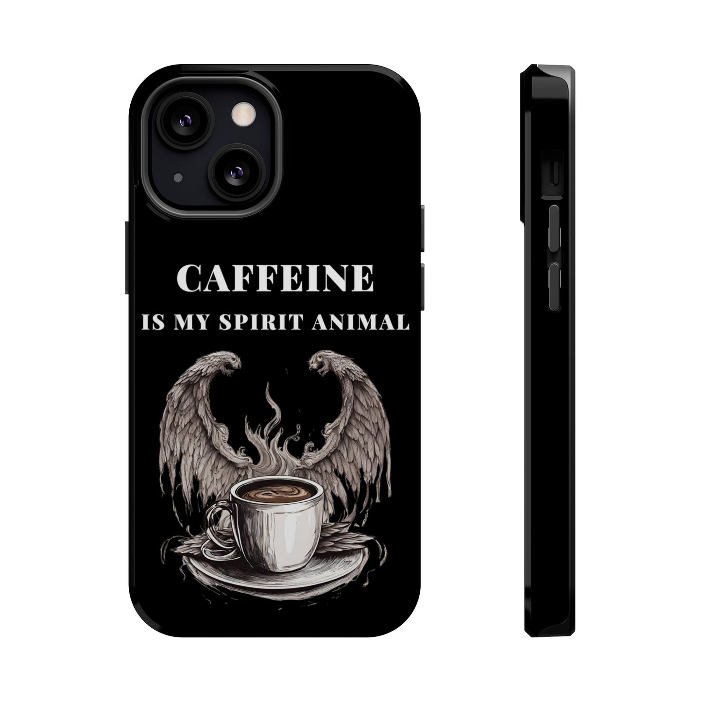 Nurse Coffee Phone Case | Coffee is My Spirit Animal | Nursing Student Gift | MagSafe iPhone Case | Funny Coffee Lover Case