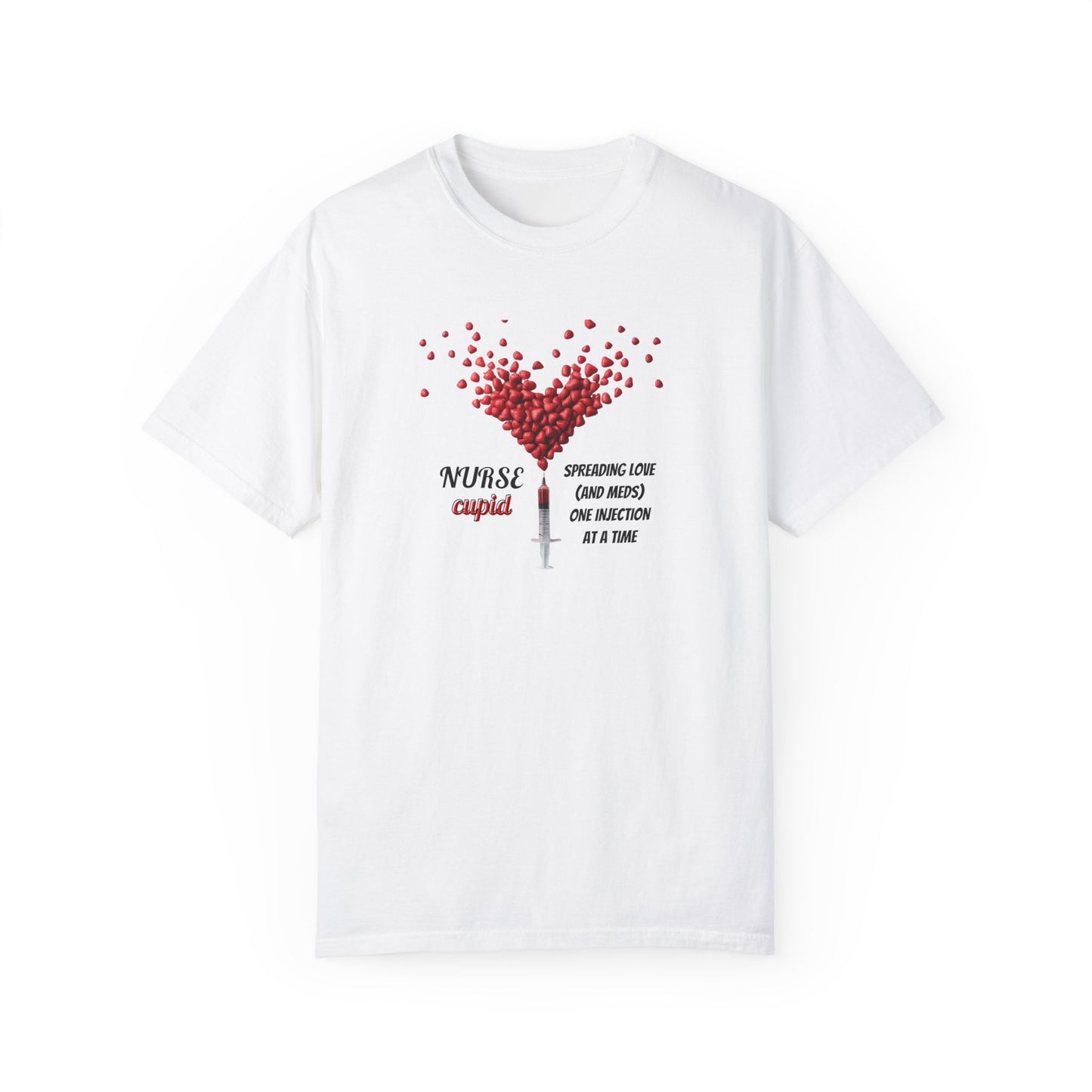 Nurse Cupid: Spreading Love (and Meds) - Funny Nurse T-Shirt, Gifts for Nurses and Nursing Students