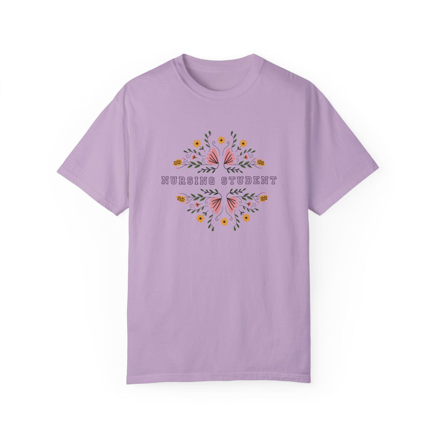 Nursing Student Shirt Nursing Week Gift | Floral Butterfly Design