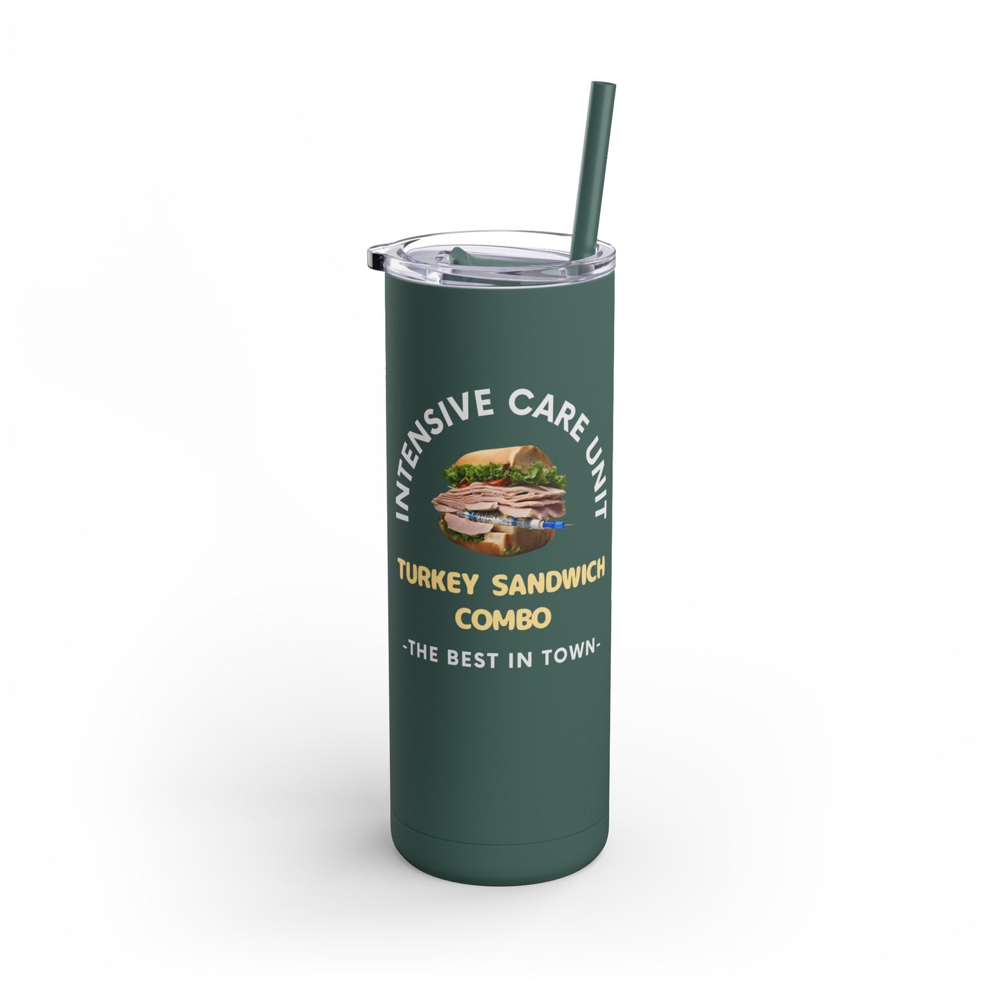 ICU's Finest Turkey Combo" Tumbler - Gifts for Nurses