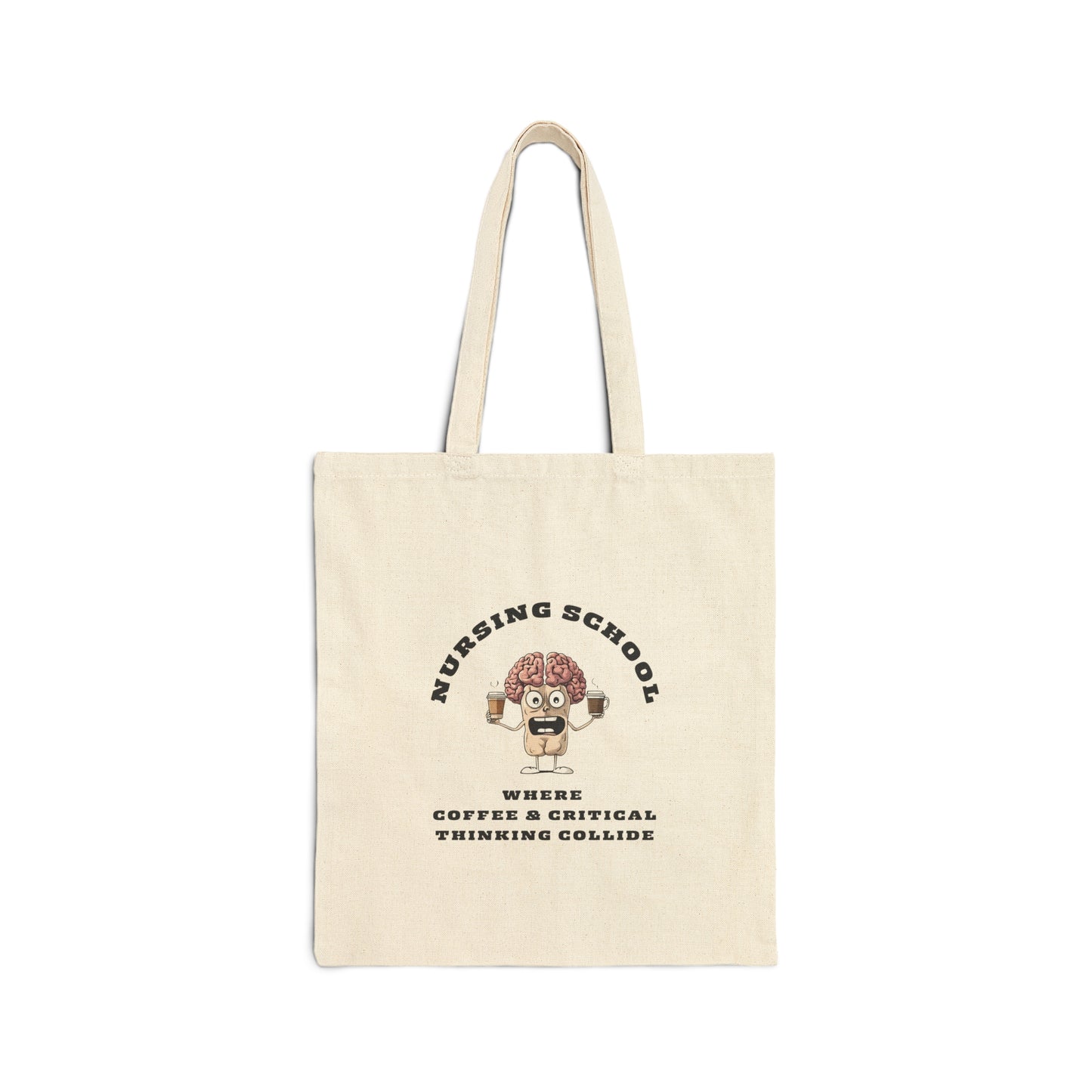 Nursing Student Survival Kit Tote Bag Gift| Coffee Brain Nurse Week Present