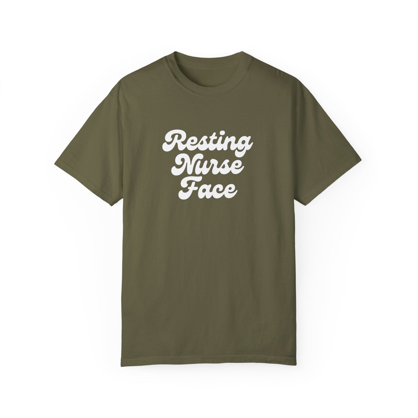 👩‍⚕️😐 “Resting Nurse Face” T-Shirt 👩‍⚕️😂