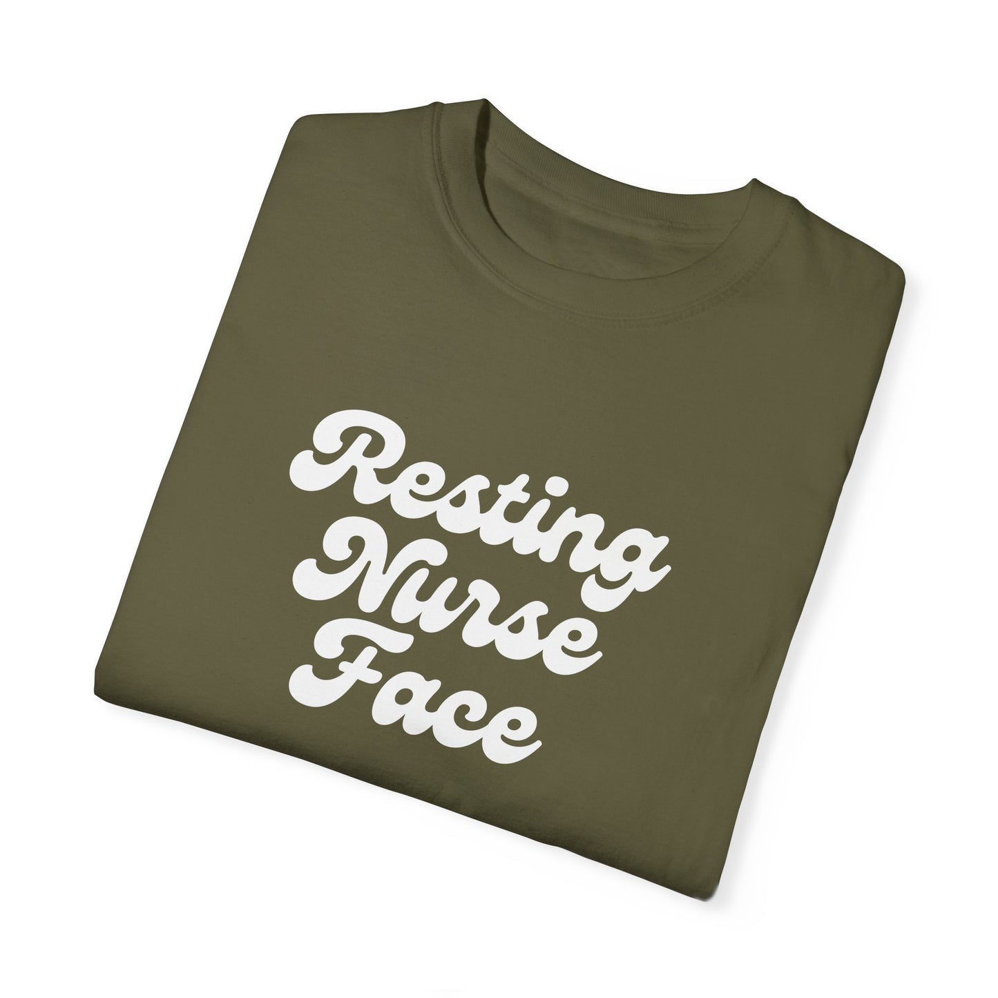 👩‍⚕️😐 “Resting Nurse Face” T-Shirt 👩‍⚕️😂