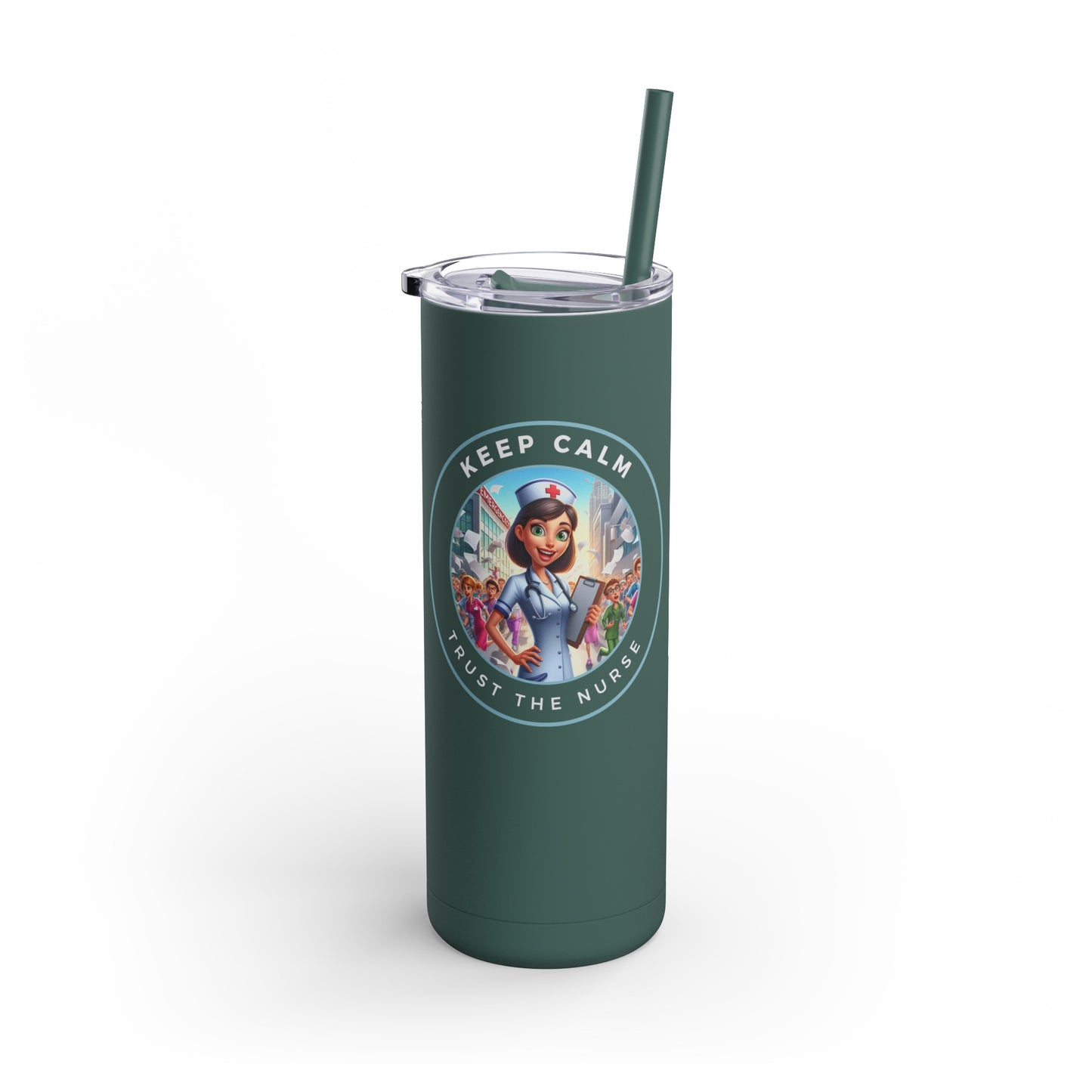 👩‍⚕️ “Keep Calm and Trust the Nurse” 20 oz Tumbler 👩‍⚕️