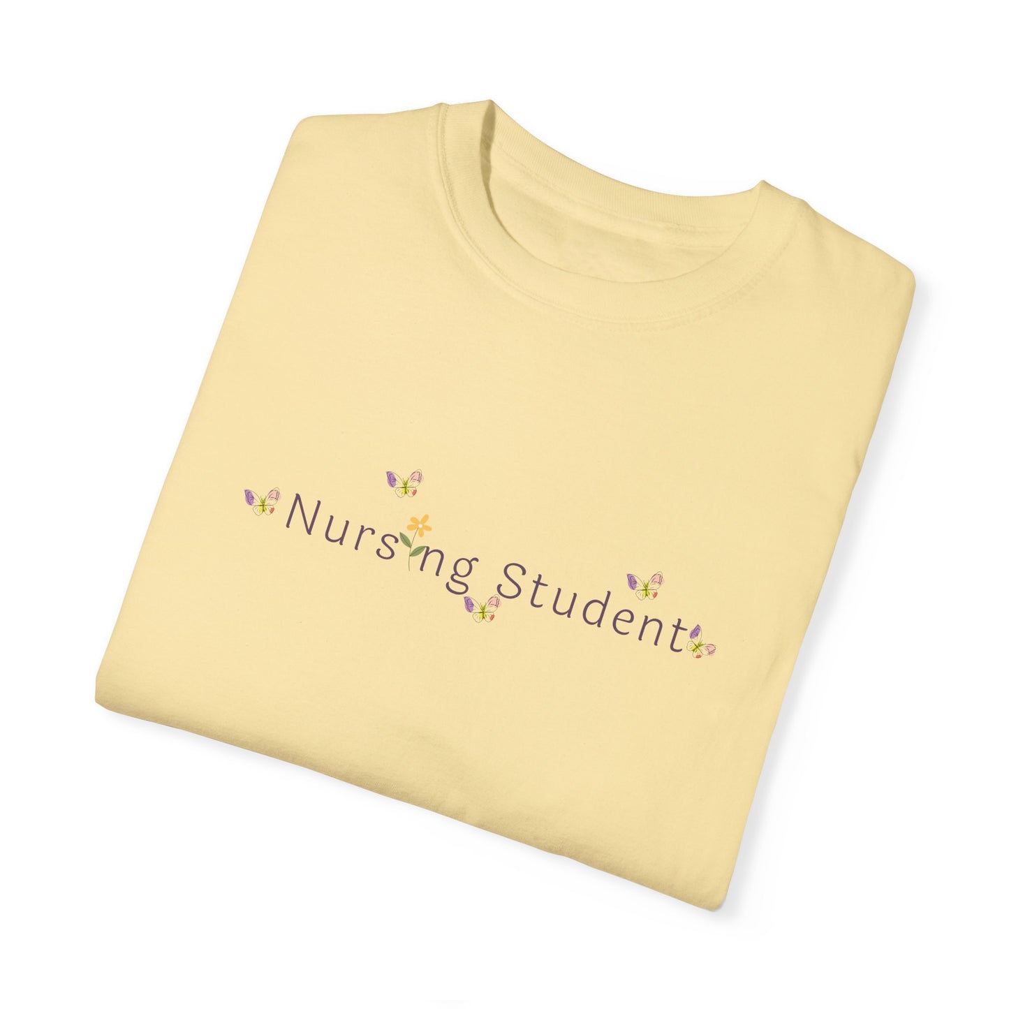 Nursing Student Shirt | Celebrate Nursing Week | Floral Butterfly Gift | Present for Nurse