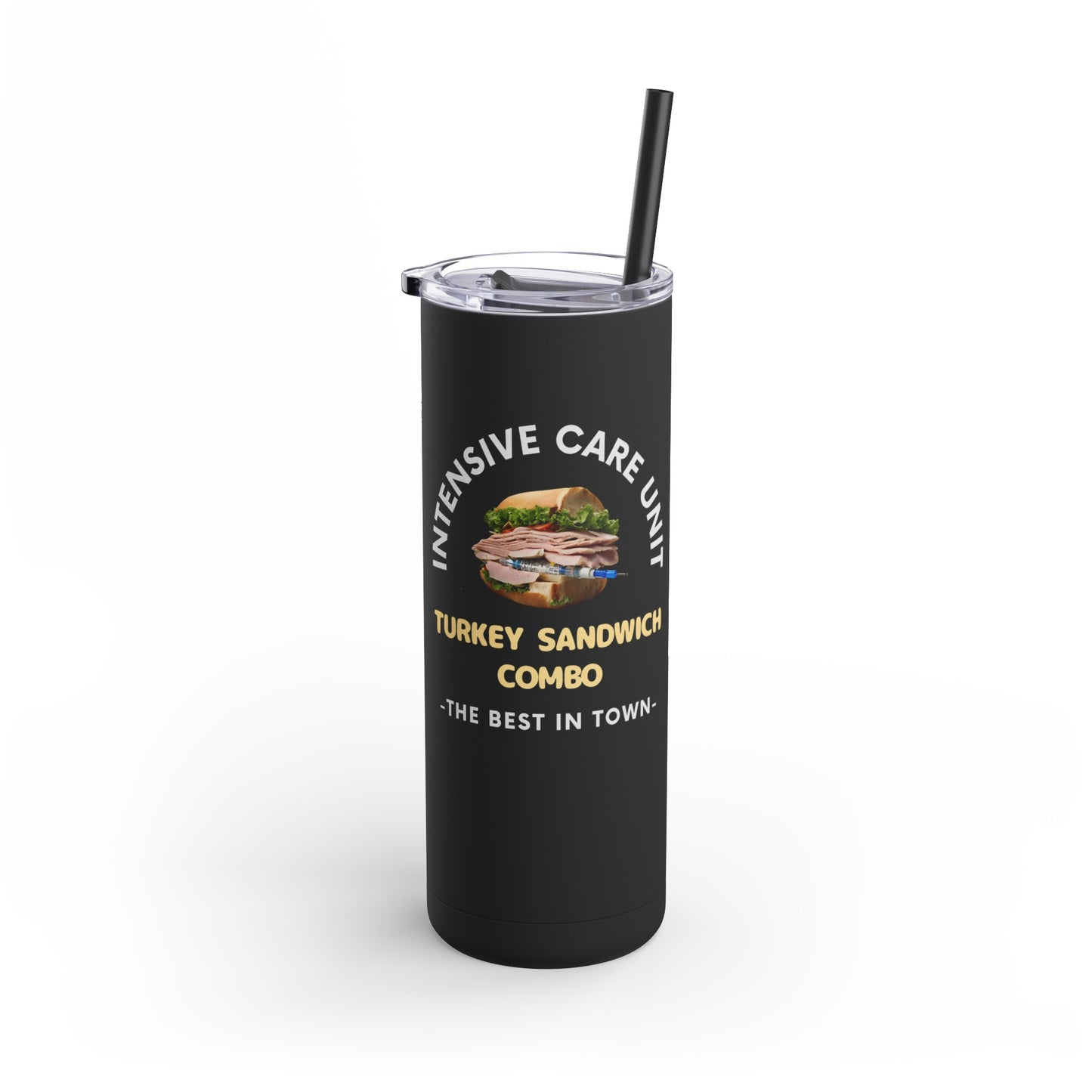 ICU's Finest Turkey Combo" Tumbler - Gifts for Nurses