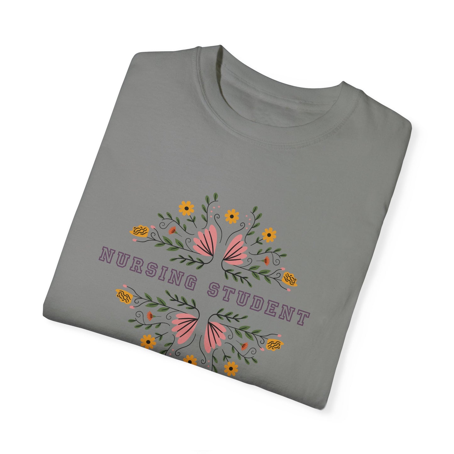 Nursing Student Shirt Nursing Week Gift | Floral Butterfly Design