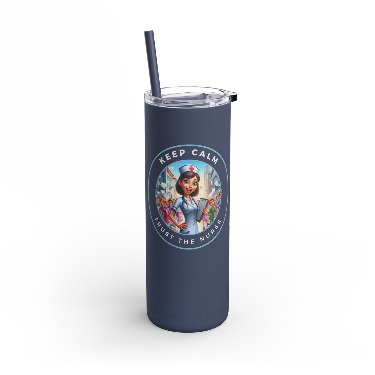 👩‍⚕️ “Keep Calm and Trust the Nurse” 20 oz Tumbler 👩‍⚕️