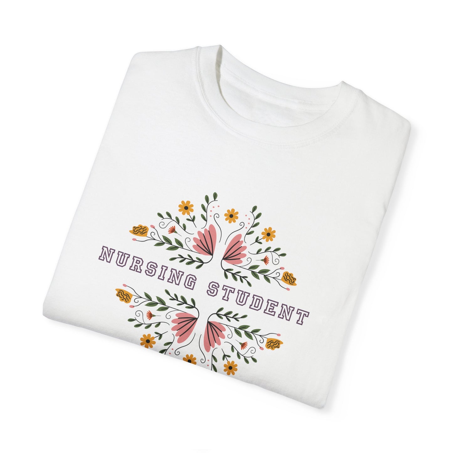 Nursing Student Shirt Nursing Week Gift | Floral Butterfly Design