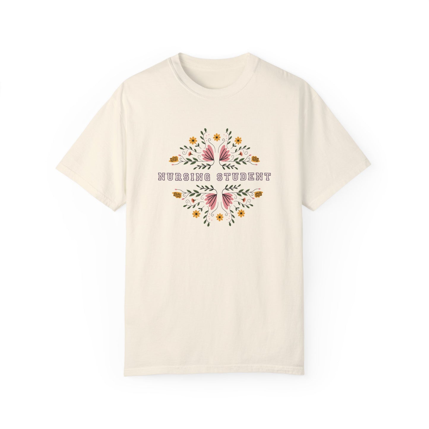 Nursing Student Shirt Nursing Week Gift | Floral Butterfly Design