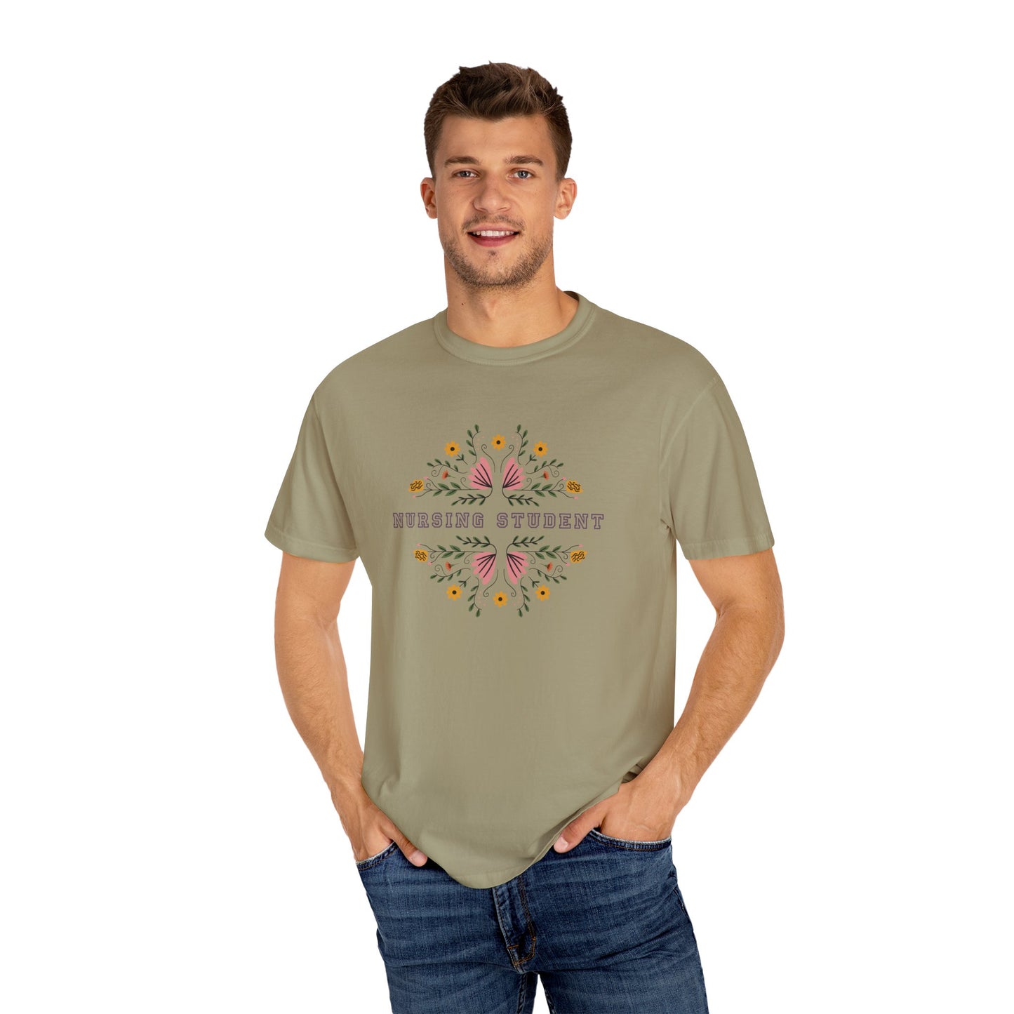 Nursing Student Shirt Nursing Week Gift | Floral Butterfly Design