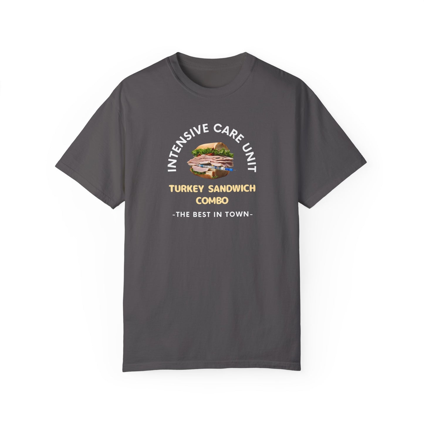 ICU Turkey Sandwich Tee" - Where Humor Meets Healthcare