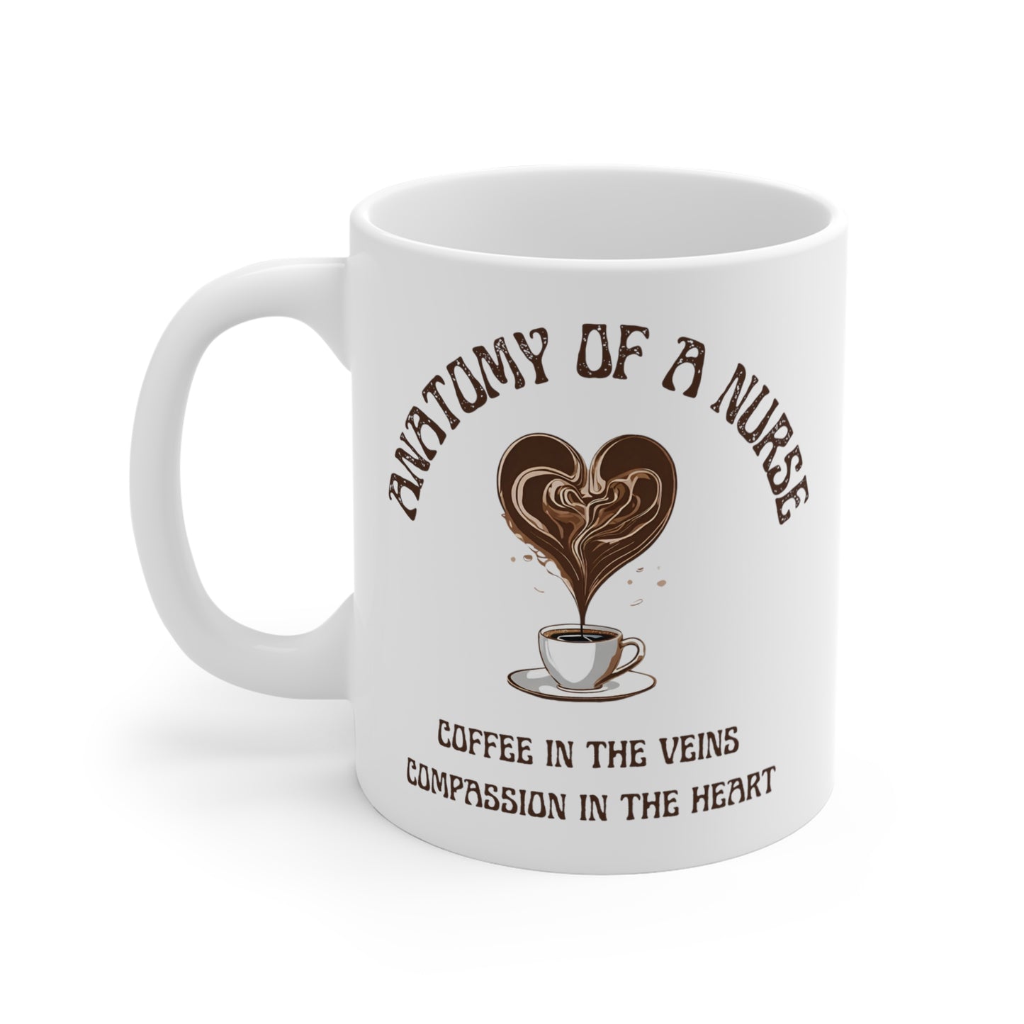 Anatomy of a Nurse Mug 11oz