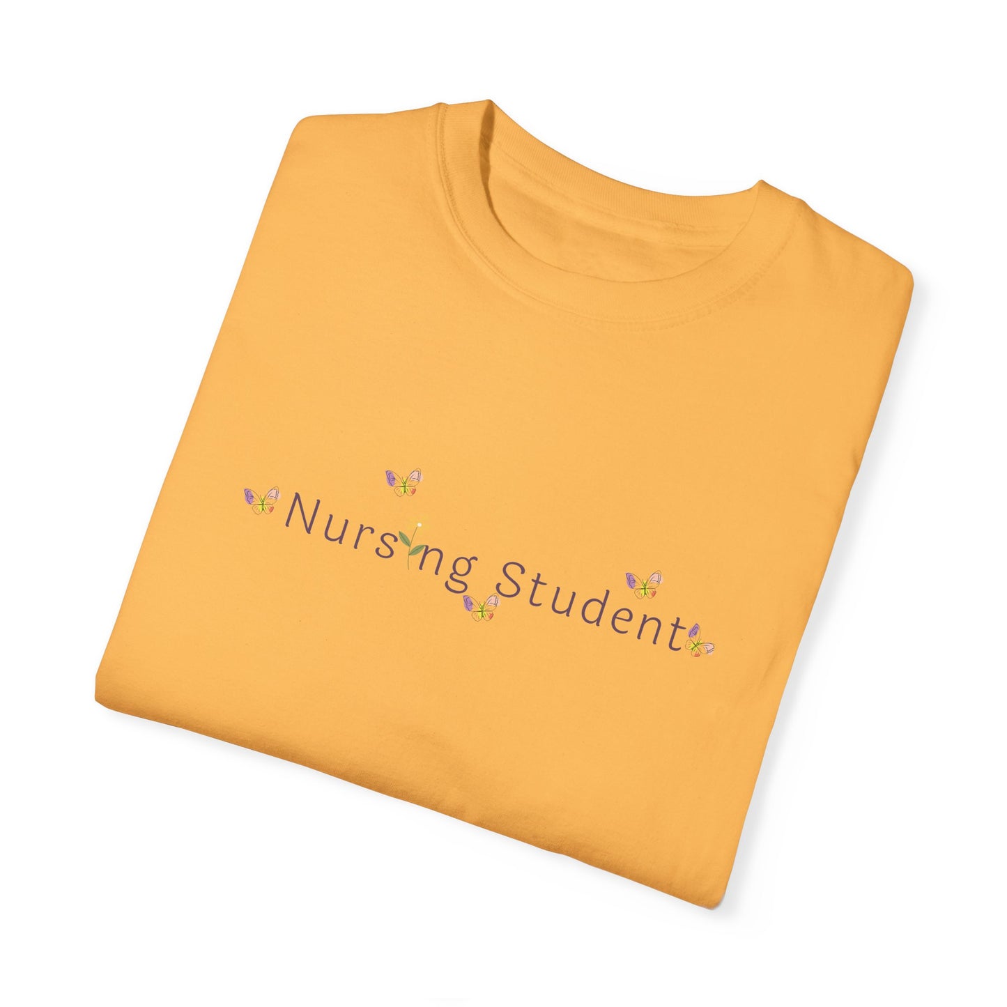 Nursing Student Shirt | Celebrate Nursing Week | Floral Butterfly Gift | Present for Nurse