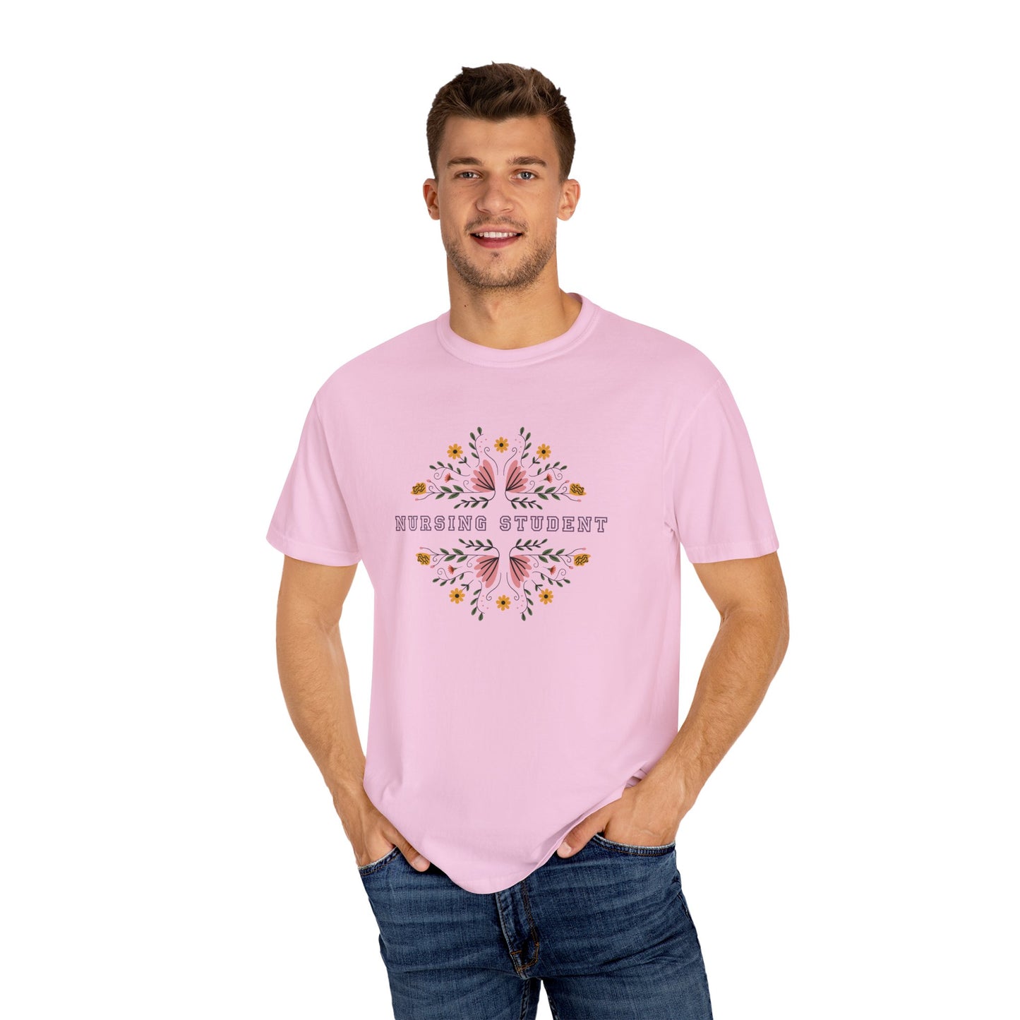 Nursing Student Shirt Nursing Week Gift | Floral Butterfly Design