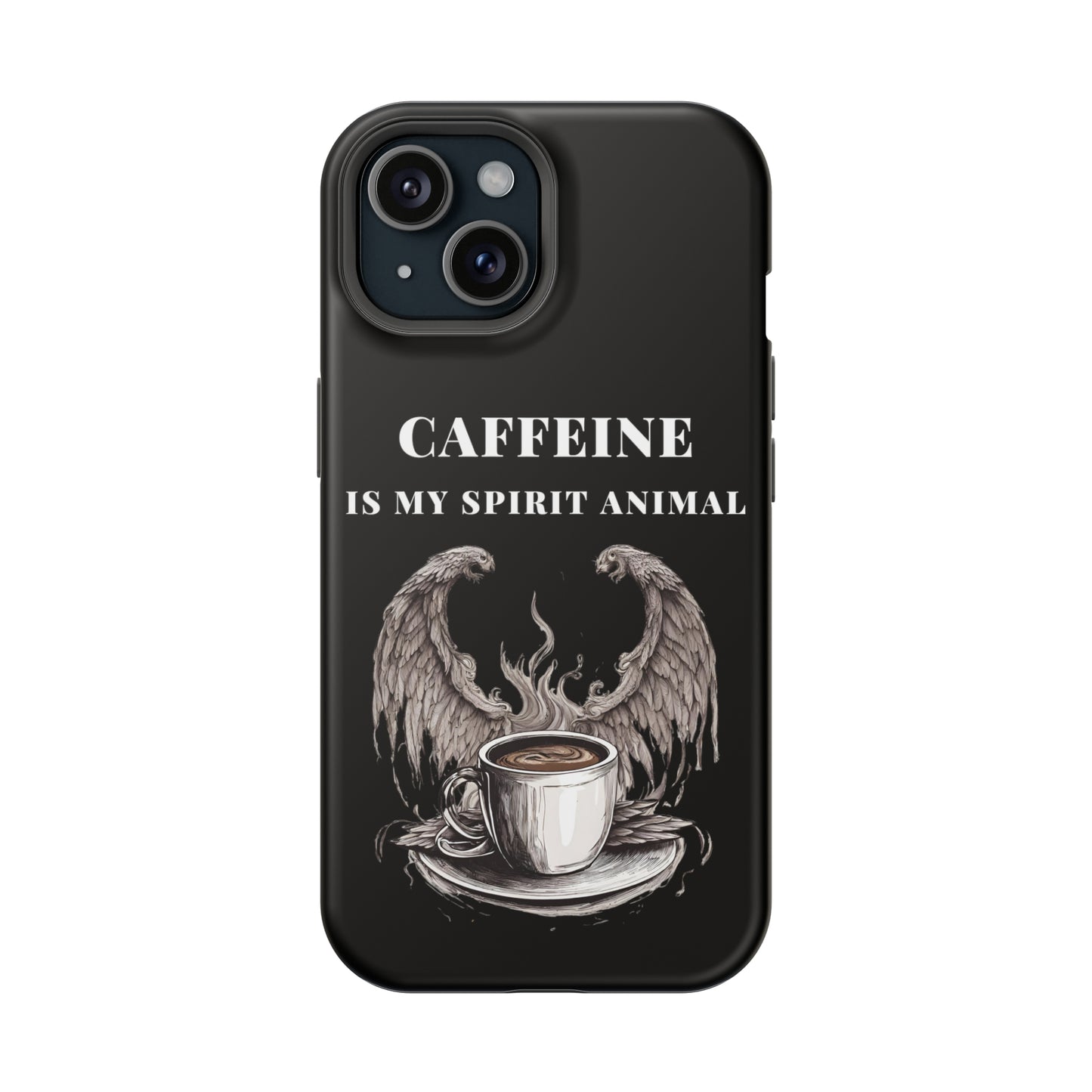 Nurse Coffee Phone Case | Coffee is My Spirit Animal | Nursing Student Gift | MagSafe iPhone Case | Funny Coffee Lover Case