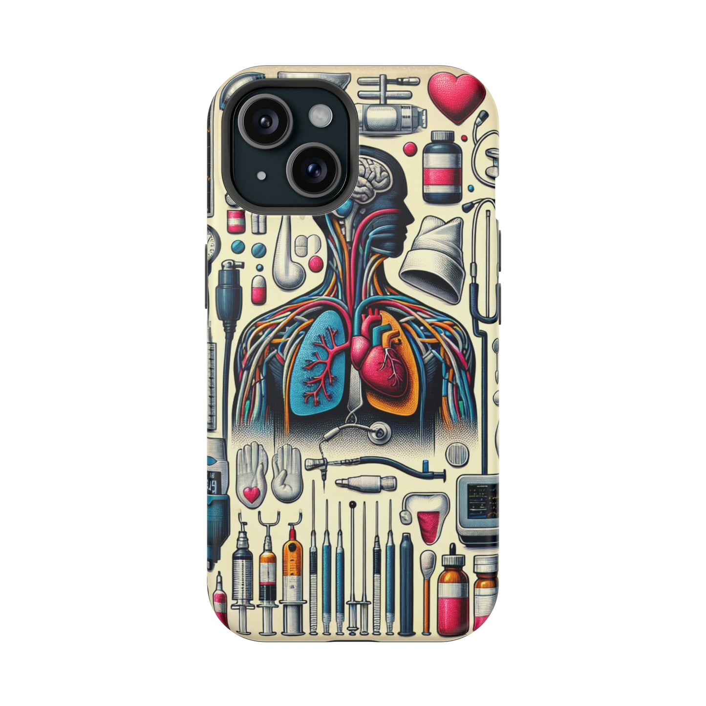 Human Anatomy Phone Case