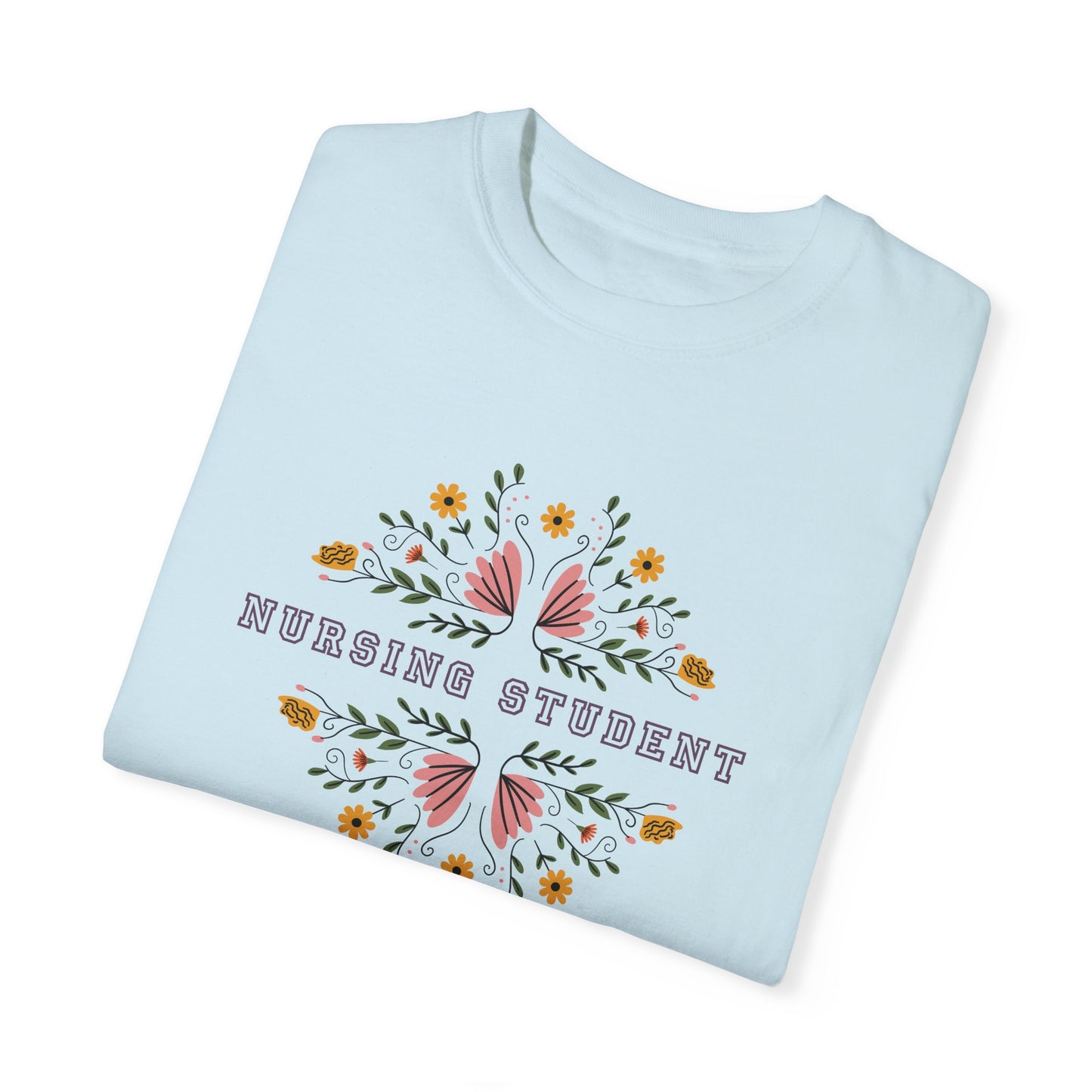 Nursing Student Shirt Nursing Week Gift | Floral Butterfly Design