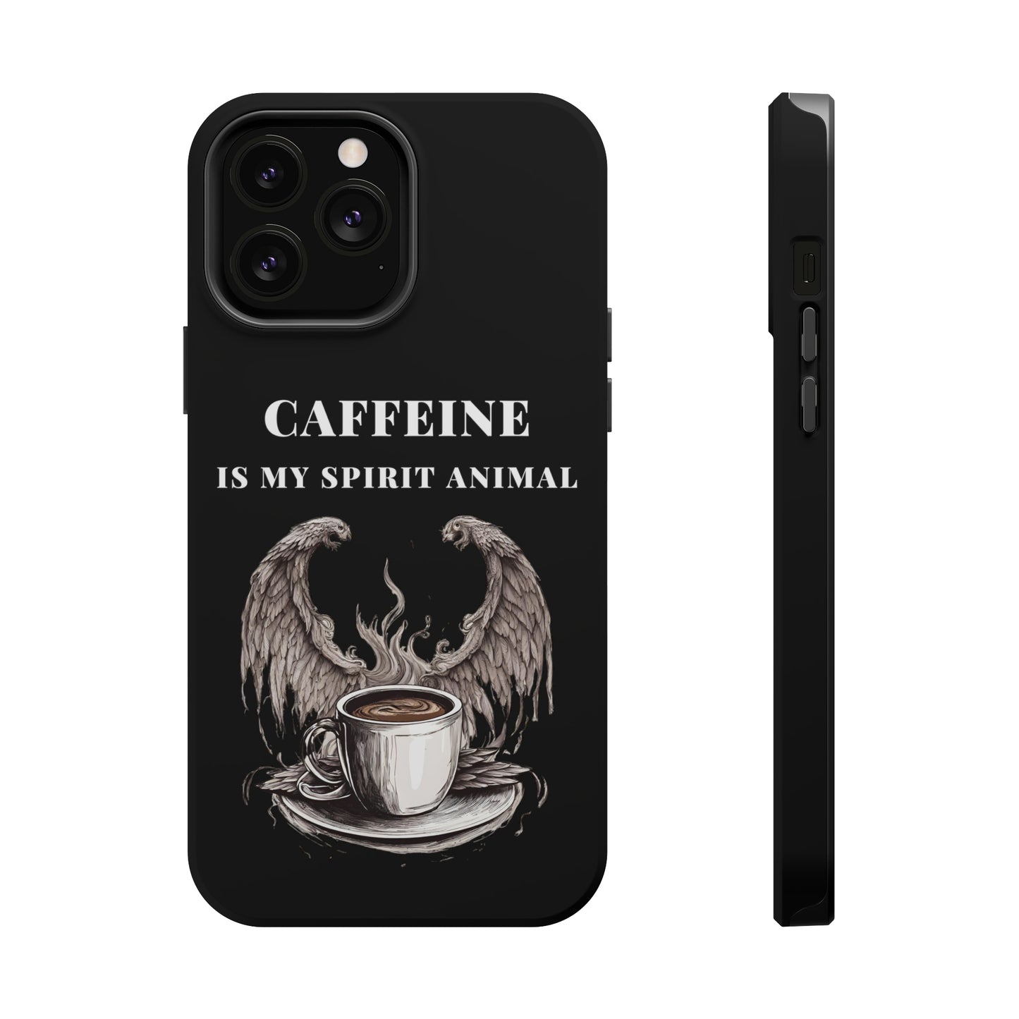 Nurse Coffee Phone Case | Coffee is My Spirit Animal | Nursing Student Gift | MagSafe iPhone Case | Funny Coffee Lover Case