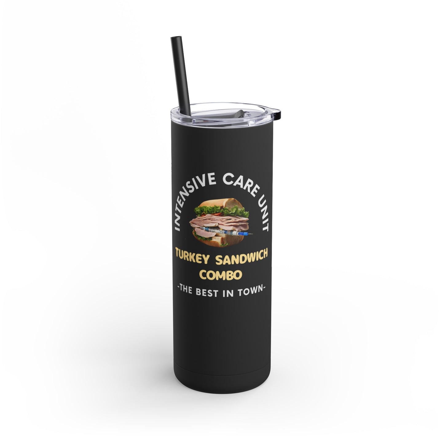 ICU's Finest Turkey Combo" Tumbler - Gifts for Nurses