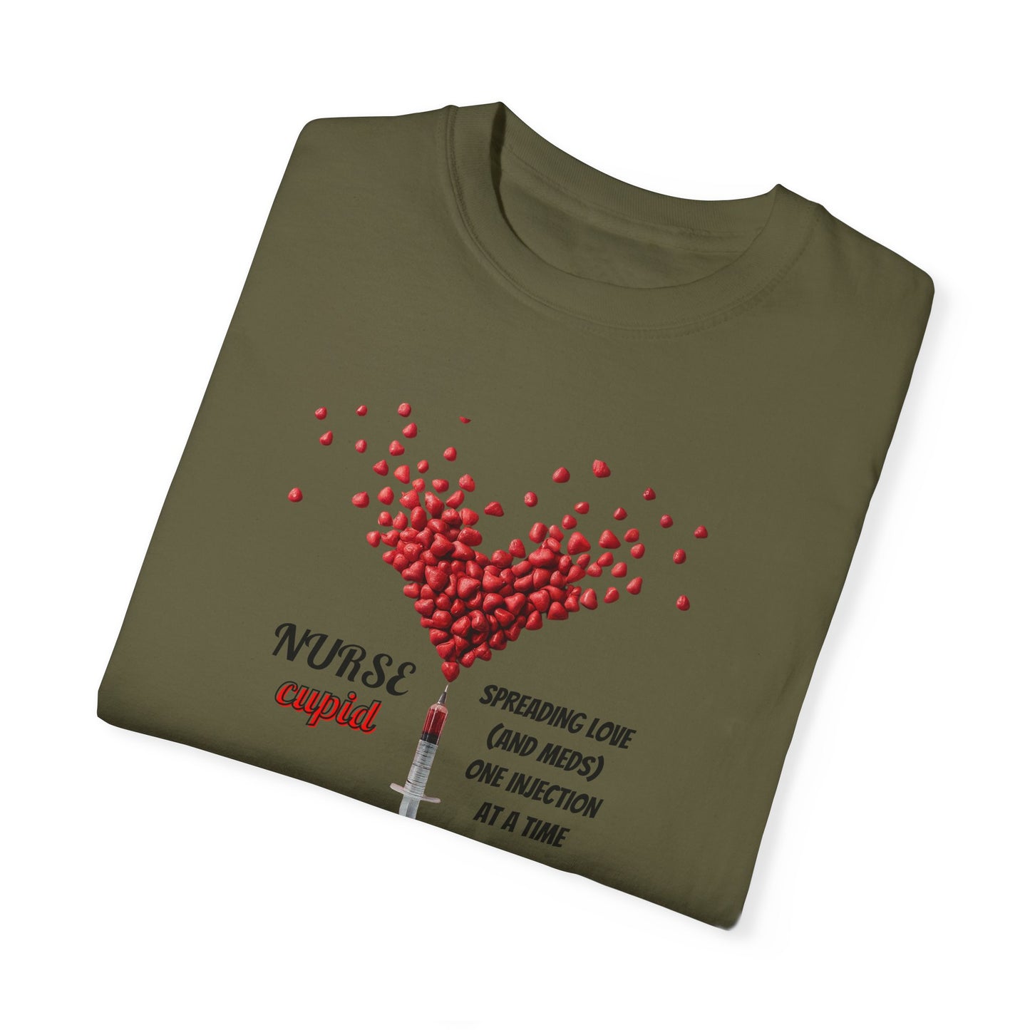 Nurse Cupid: Spreading Love (and Meds) - Funny Nurse T-Shirt, Gifts for Nurses and Nursing Students