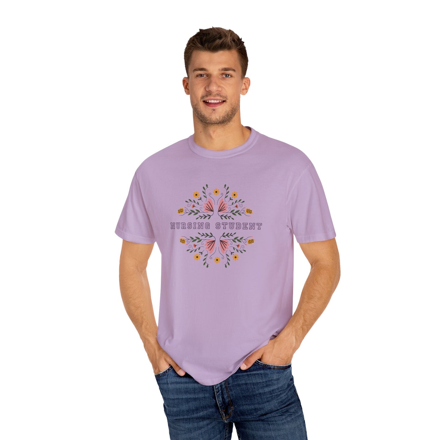 Nursing Student Shirt Nursing Week Gift | Floral Butterfly Design