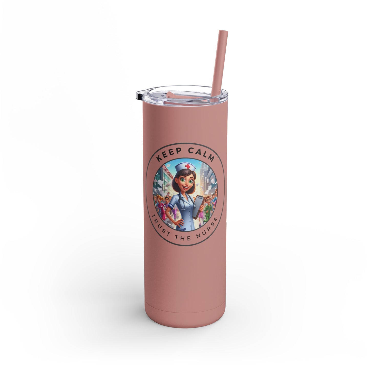 👩‍⚕️ “Keep Calm and Trust the Nurse” 20 oz Tumbler 👩‍⚕️