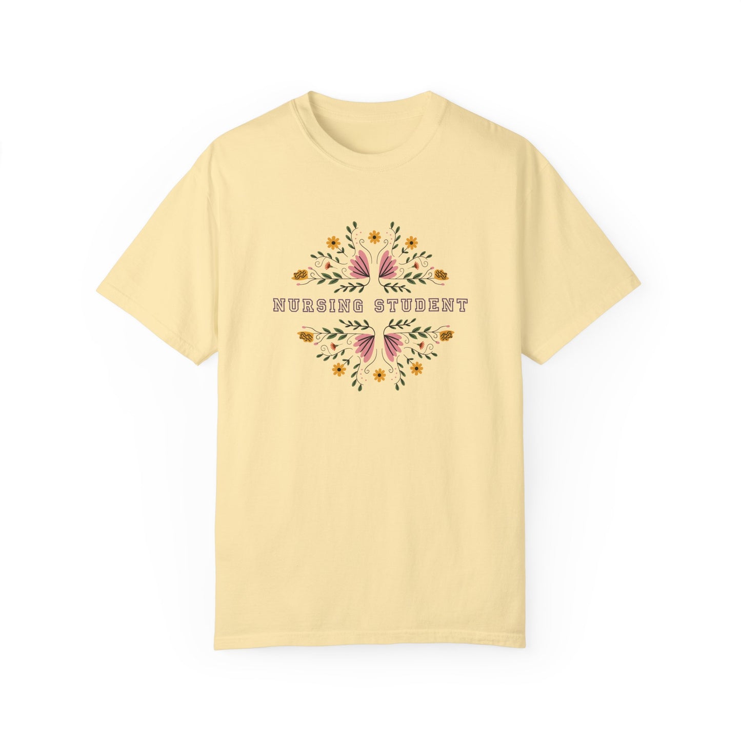 Nursing Student Shirt Nursing Week Gift | Floral Butterfly Design