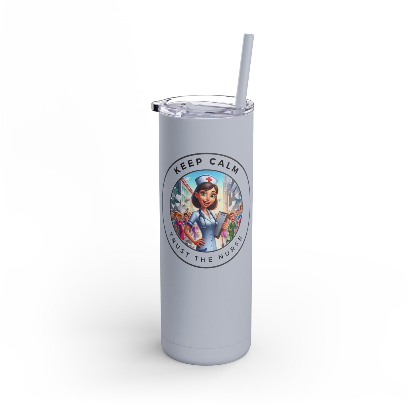 👩‍⚕️ “Keep Calm and Trust the Nurse” 20 oz Tumbler 👩‍⚕️