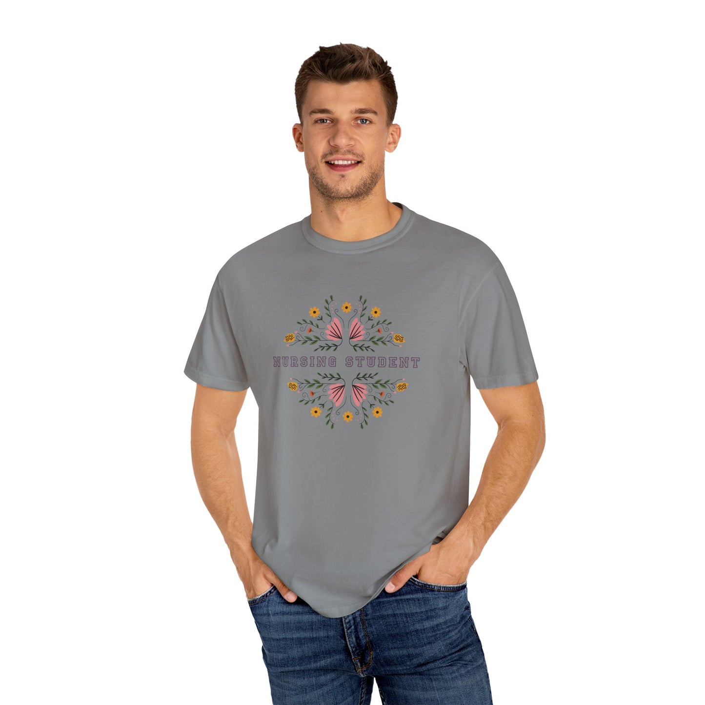 Nursing Student Shirt Nursing Week Gift | Floral Butterfly Design