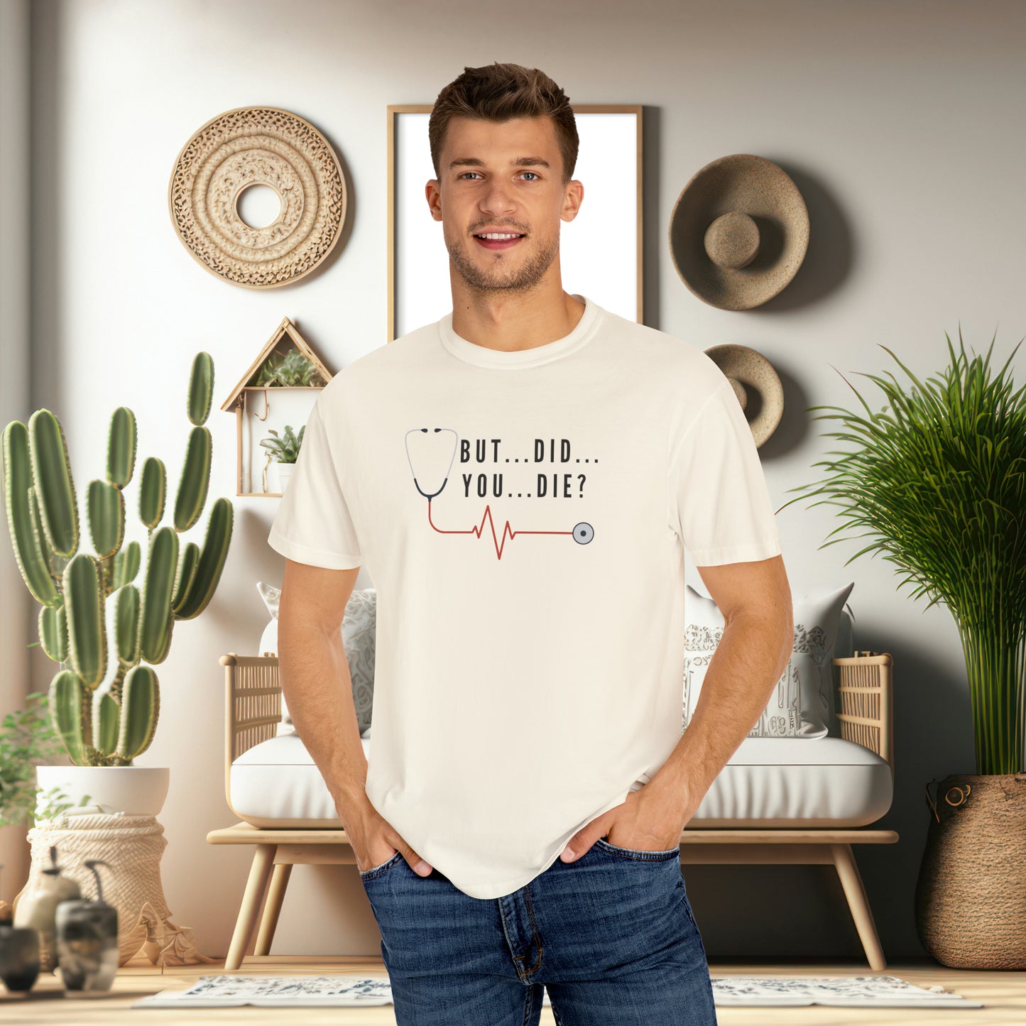 Funny Nursing T-Shirt – ‘But…Did…You…Die?’ – Perfect Gift for Nurses and Healthcare Workers! 😂👩‍⚕️