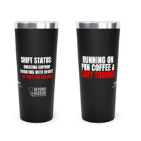 ☕ PRN Coffee & Shift Trauma | 20oz Tumbler for Nurses on the Edge