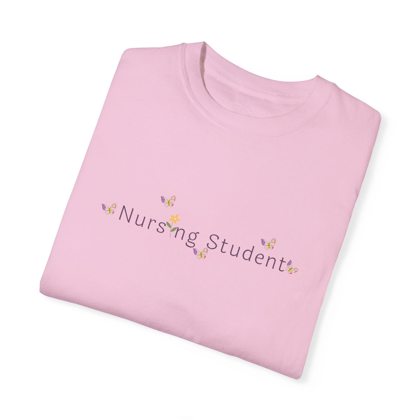 Nursing Student Shirt | Celebrate Nursing Week | Floral Butterfly Gift | Present for Nurse