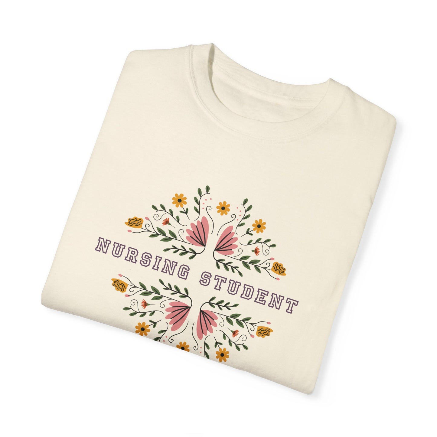 Nursing Student Shirt Nursing Week Gift | Floral Butterfly Design