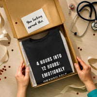 💔 Emotionally Unavailable Nurse | Burnout Tee