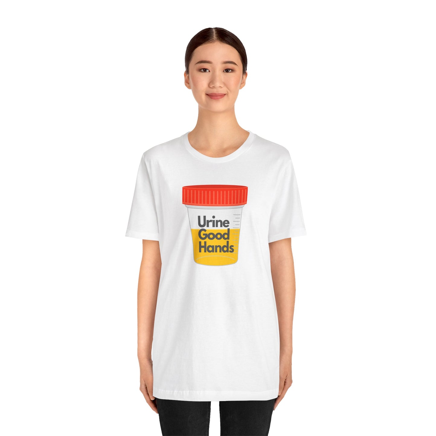 Urine Good Hands Funny Nursing Shirt - Hilarious Gift for Healthcare Heroes