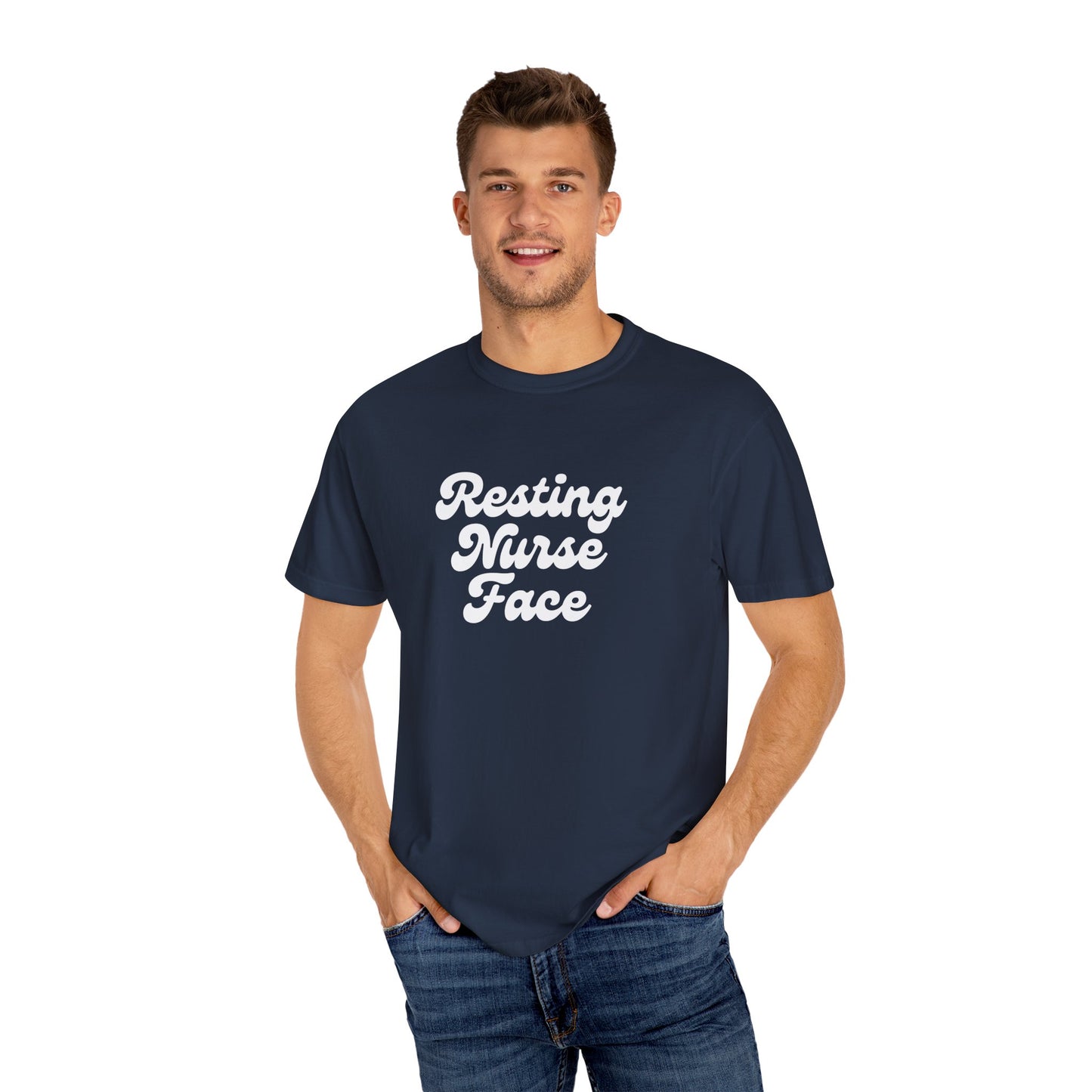 👩‍⚕️😐 “Resting Nurse Face” T-Shirt 👩‍⚕️😂