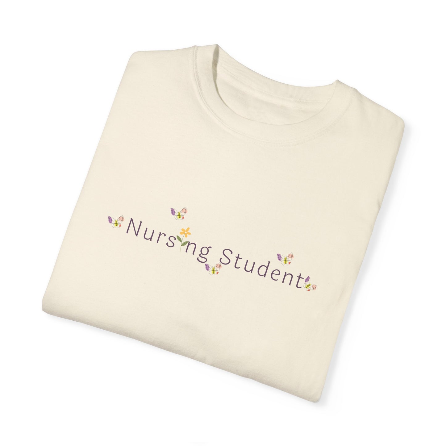 Nursing Student Shirt | Celebrate Nursing Week | Floral Butterfly Gift | Present for Nurse