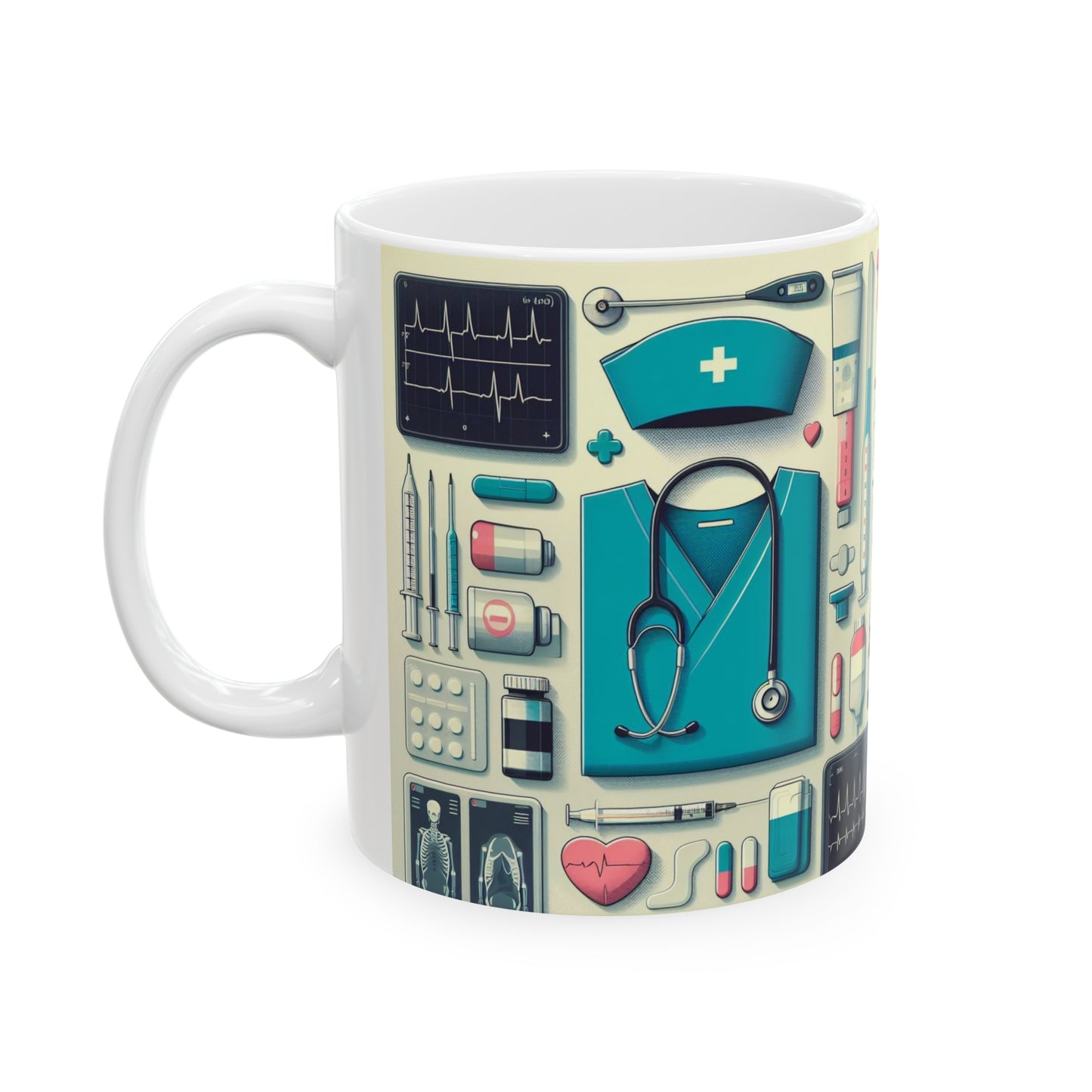 Ceramic Mug, 11oz