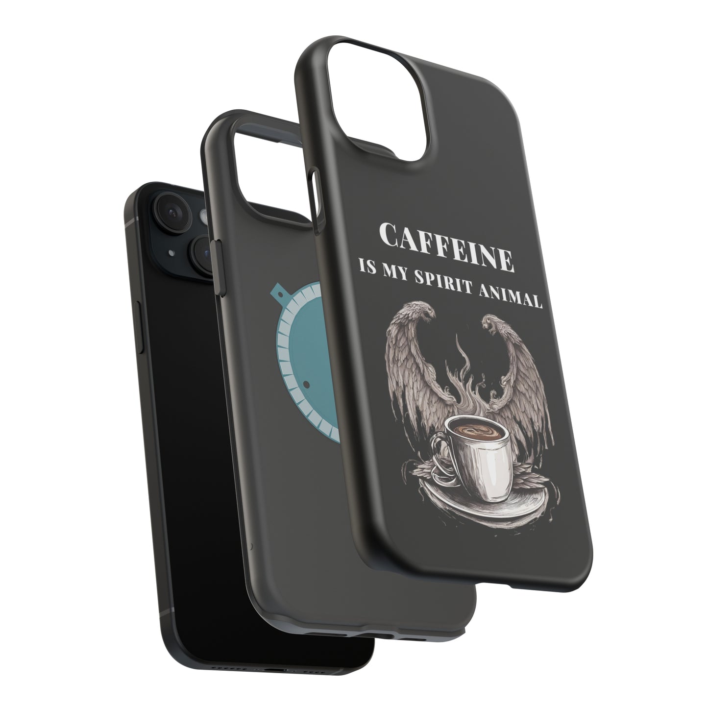 Nurse Coffee Phone Case | Coffee is My Spirit Animal | Nursing Student Gift | MagSafe iPhone Case | Funny Coffee Lover Case